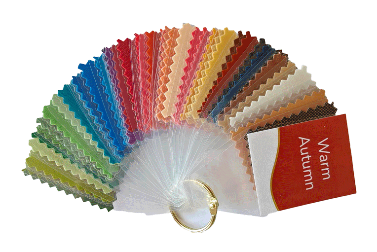 Warm Autumn seasonal fan